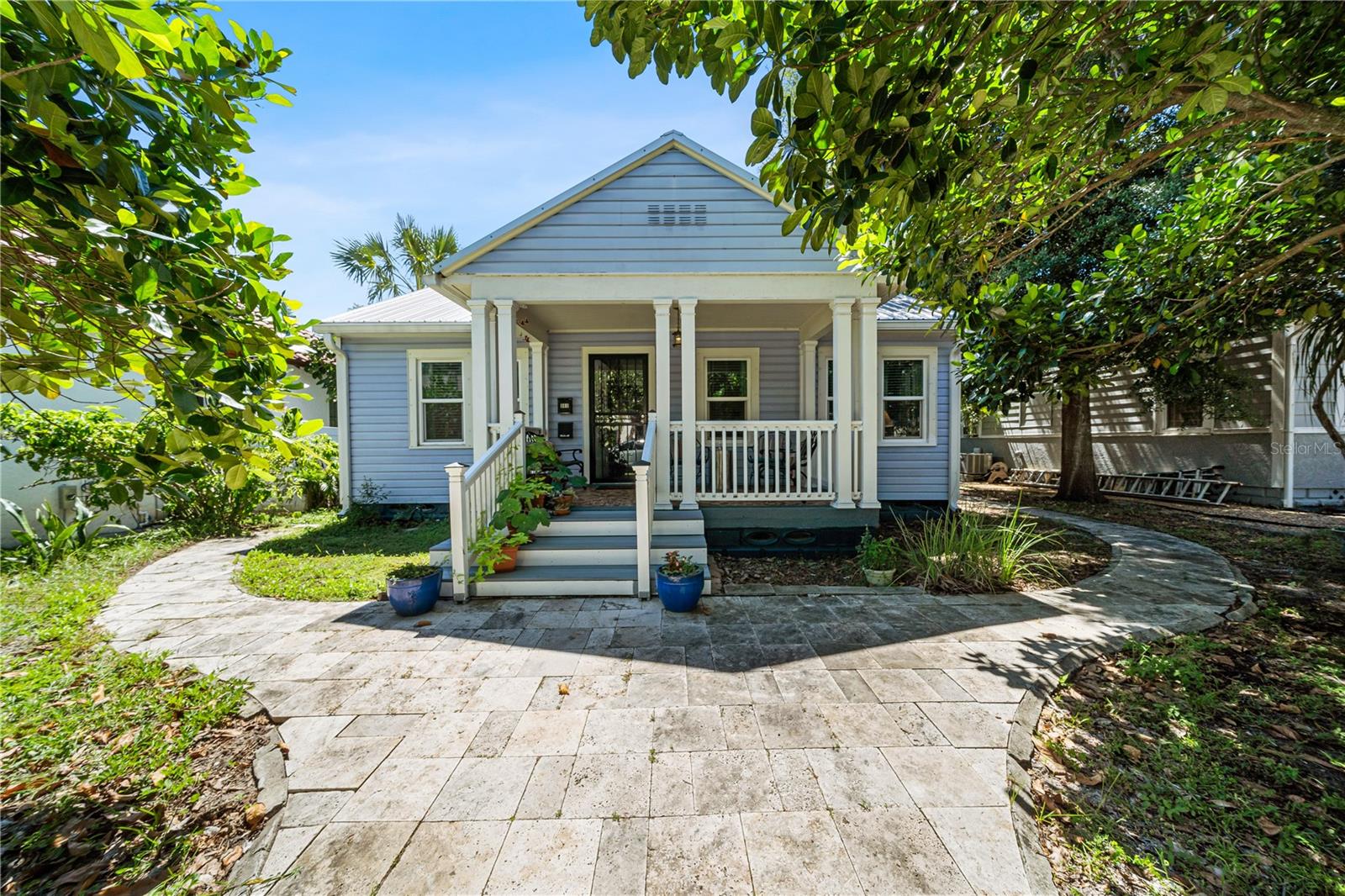 Front View of the House