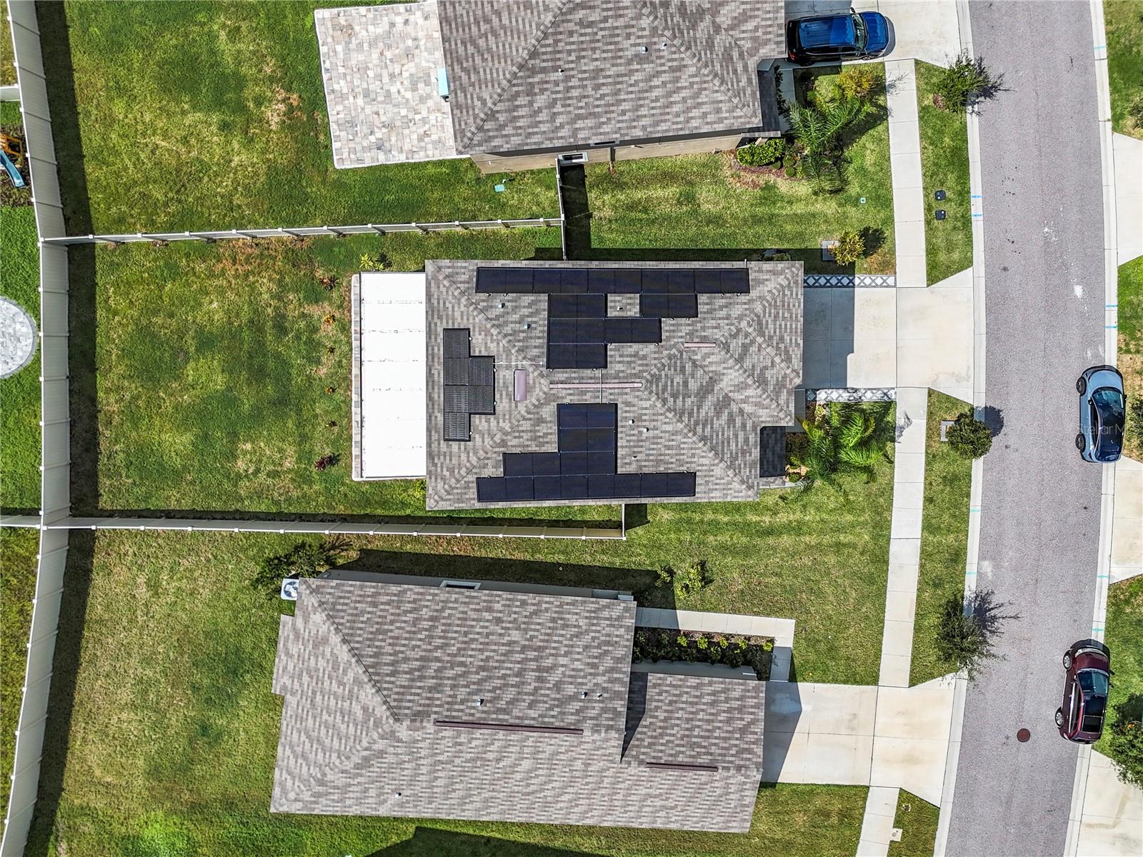 Home Equipped with TESLA Solar System