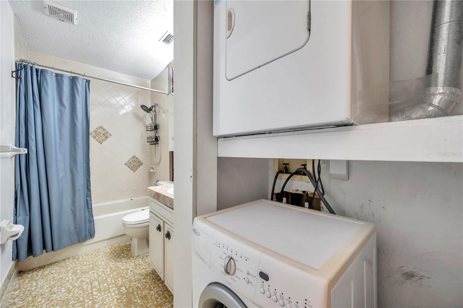 Primary Bathroom with Washer / Dryer