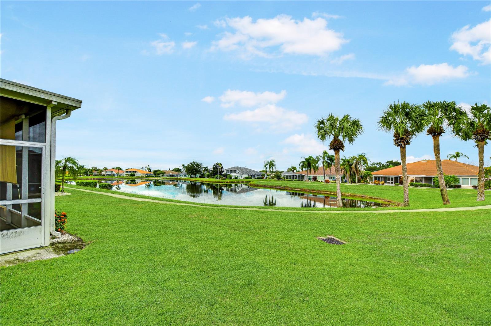 Enjoy outdoor living with beautiful pond views!