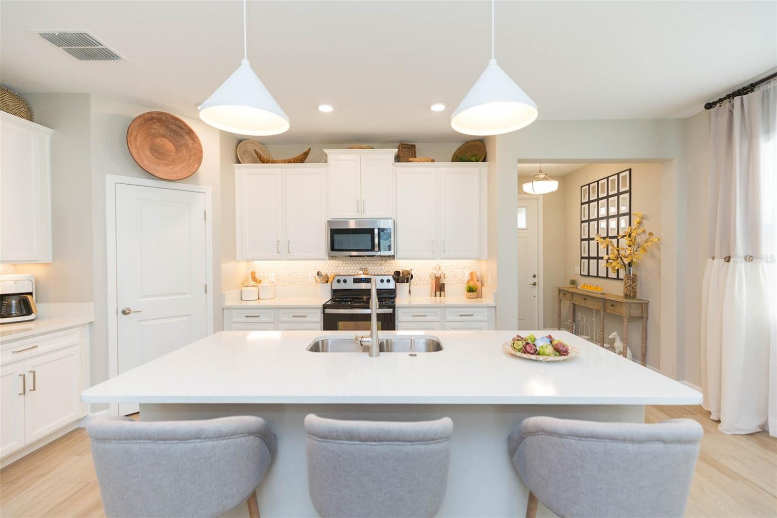 Kitchen view from Dining Area