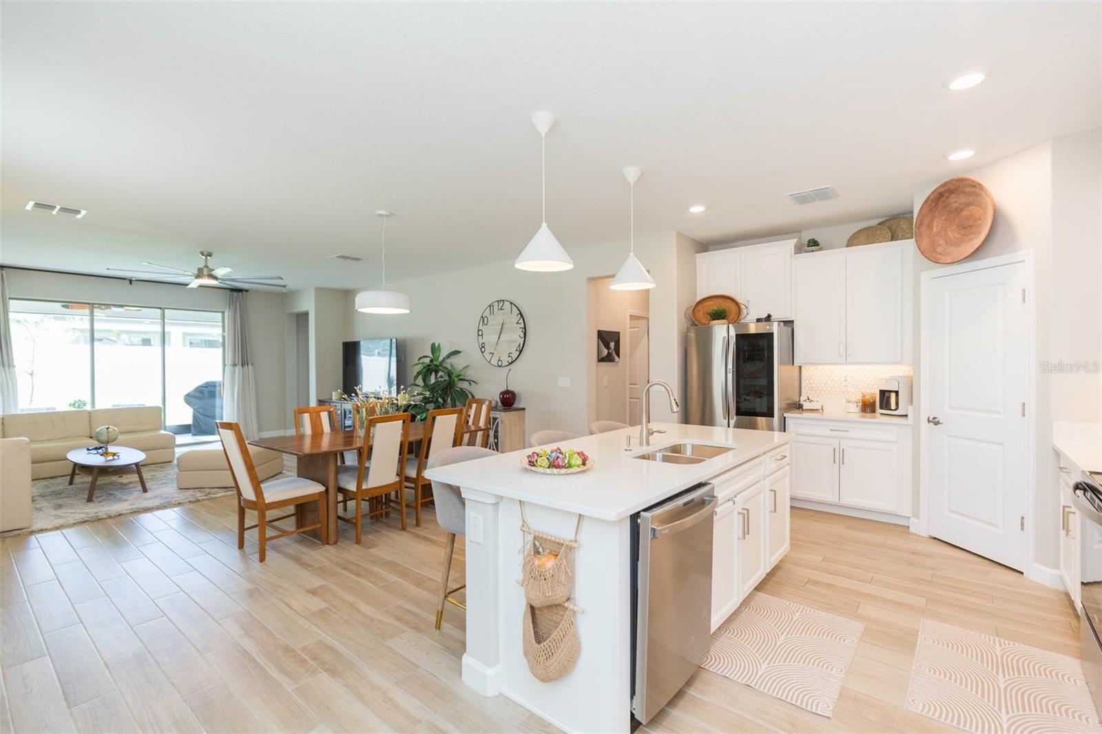 Kitchen view from foyer