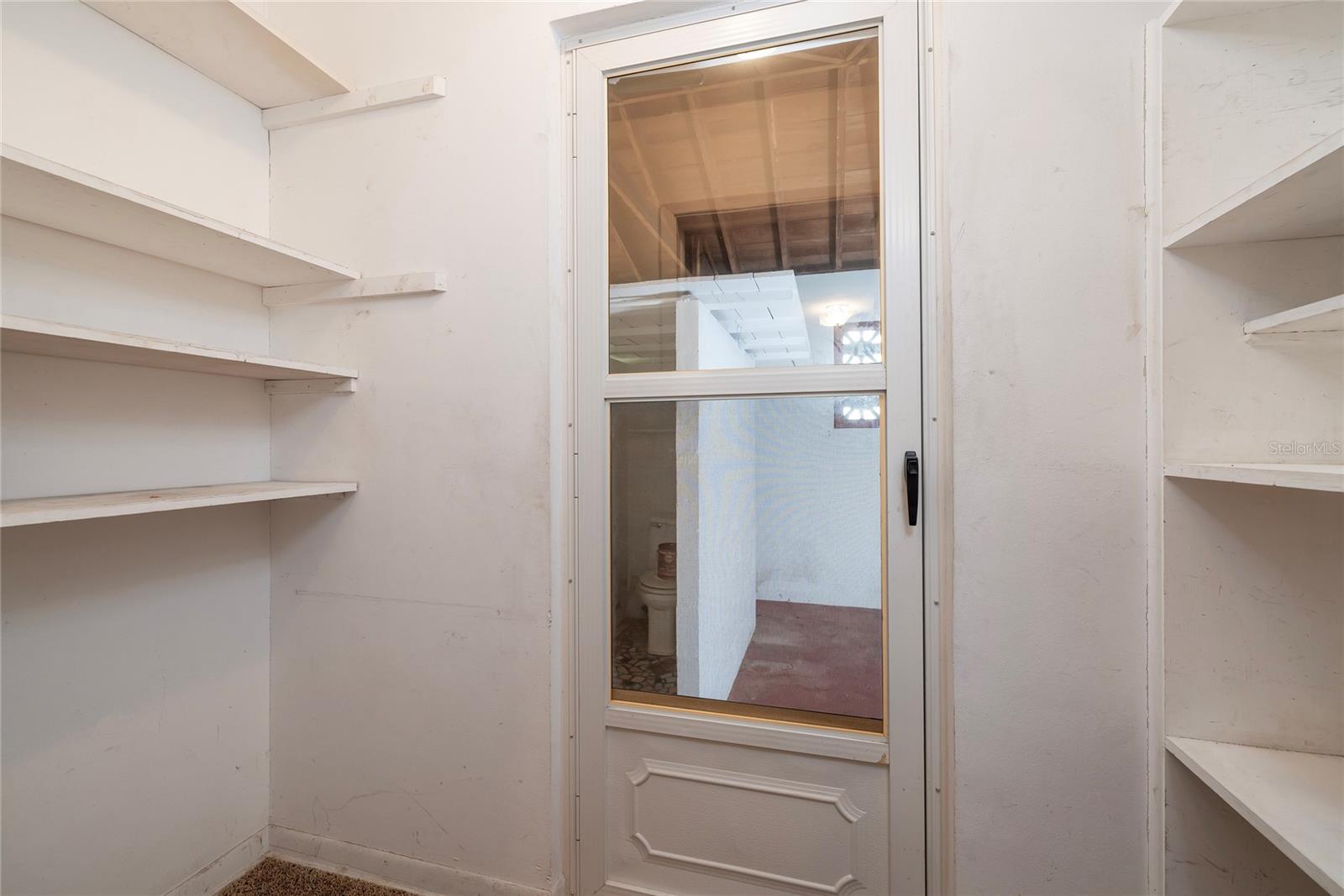 Large Closet off the Dining Room