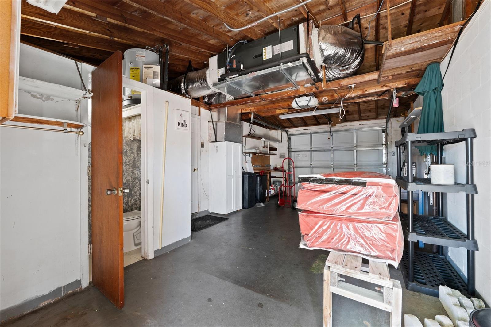 An oversized 1 car garage provides extra storage space and W/D hookups