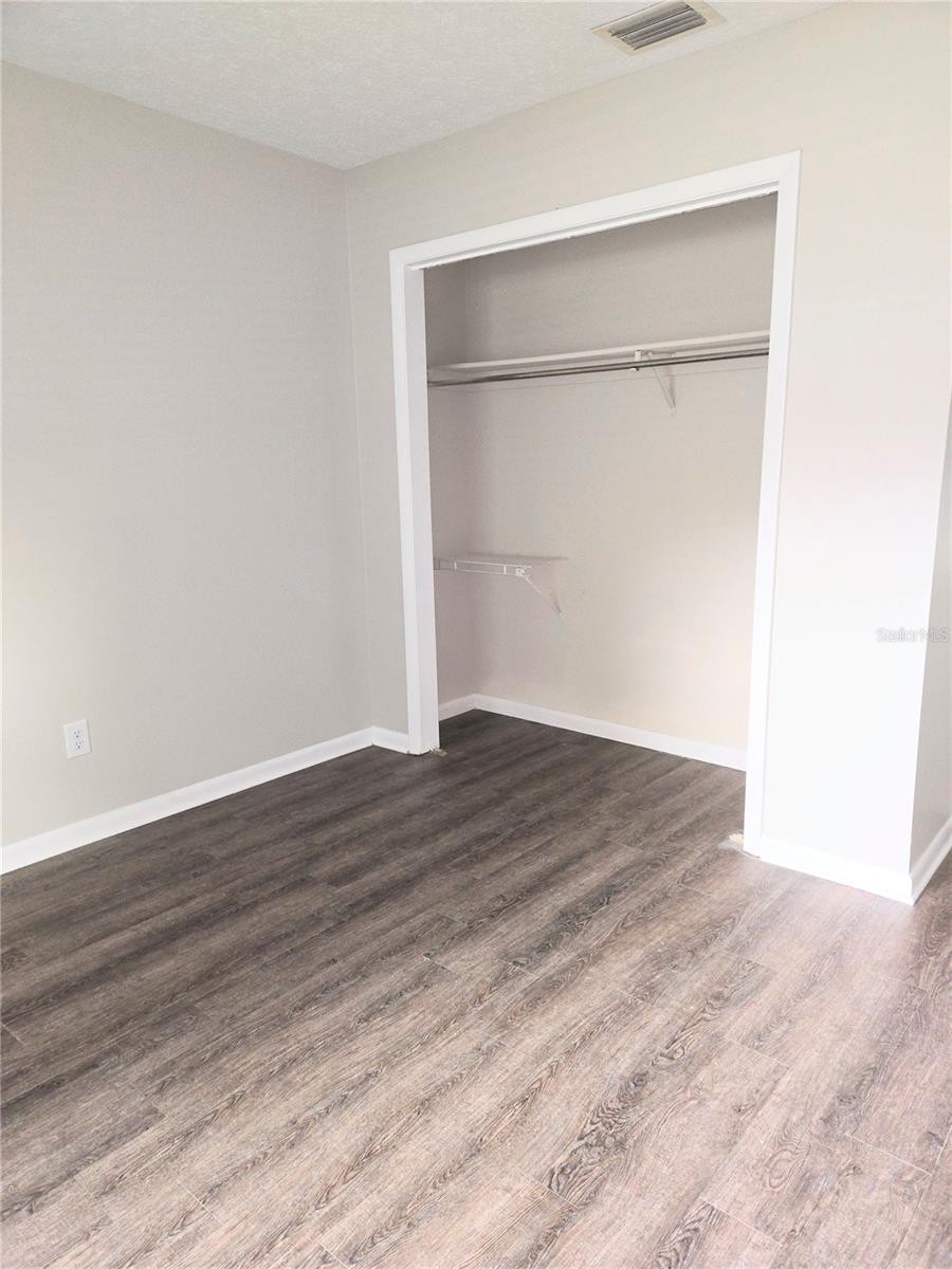 Second Bedroom - no closet door