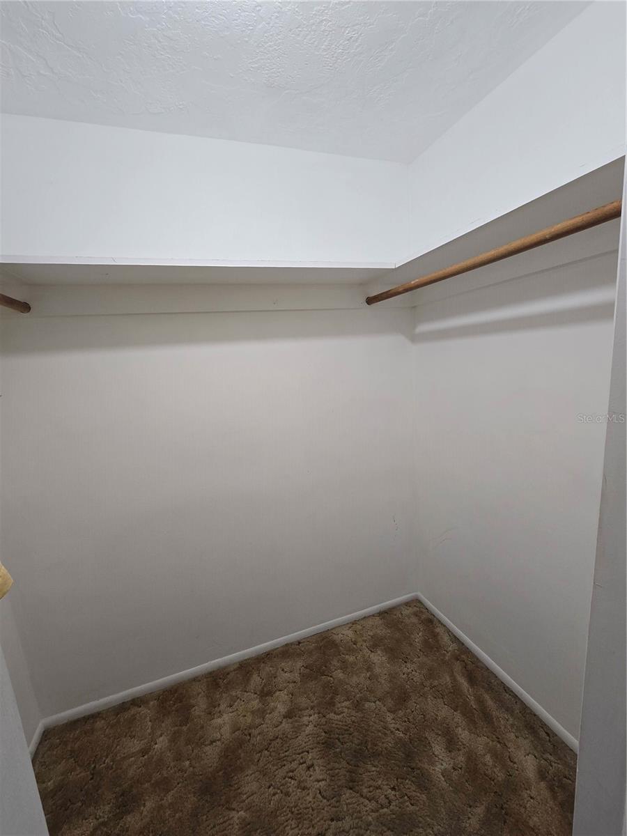 Guest Bedroom walk in closet