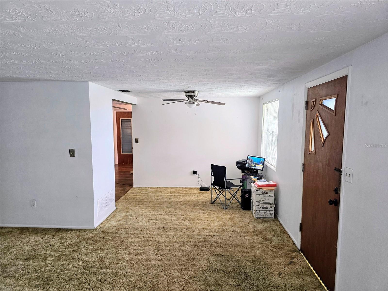 Living Room and Formal Dining Room