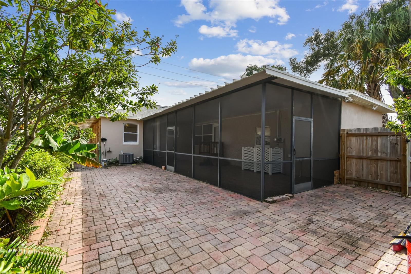 view of back yard