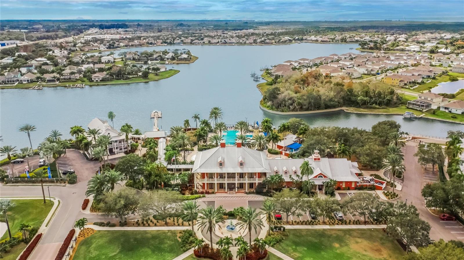 Community Clubhouse Aerial