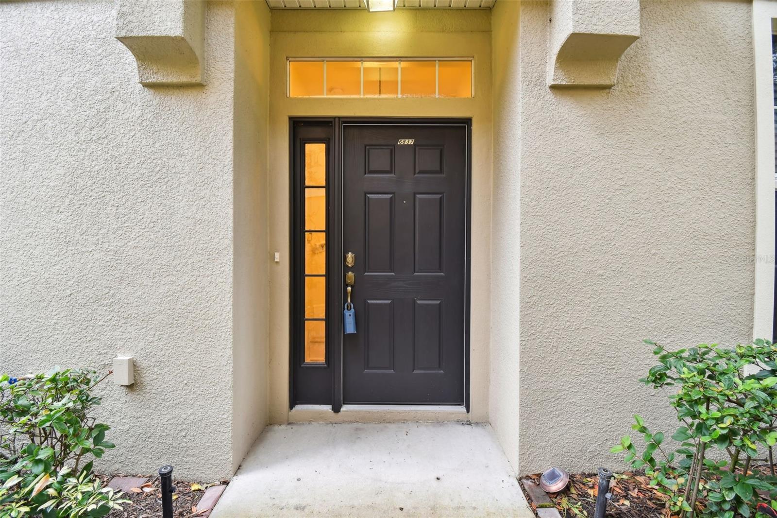 Front door side entry