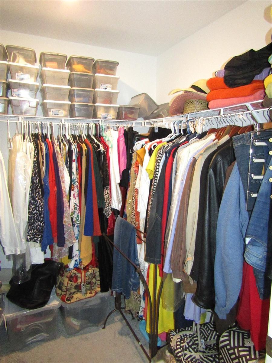 Primary Walk in Closet