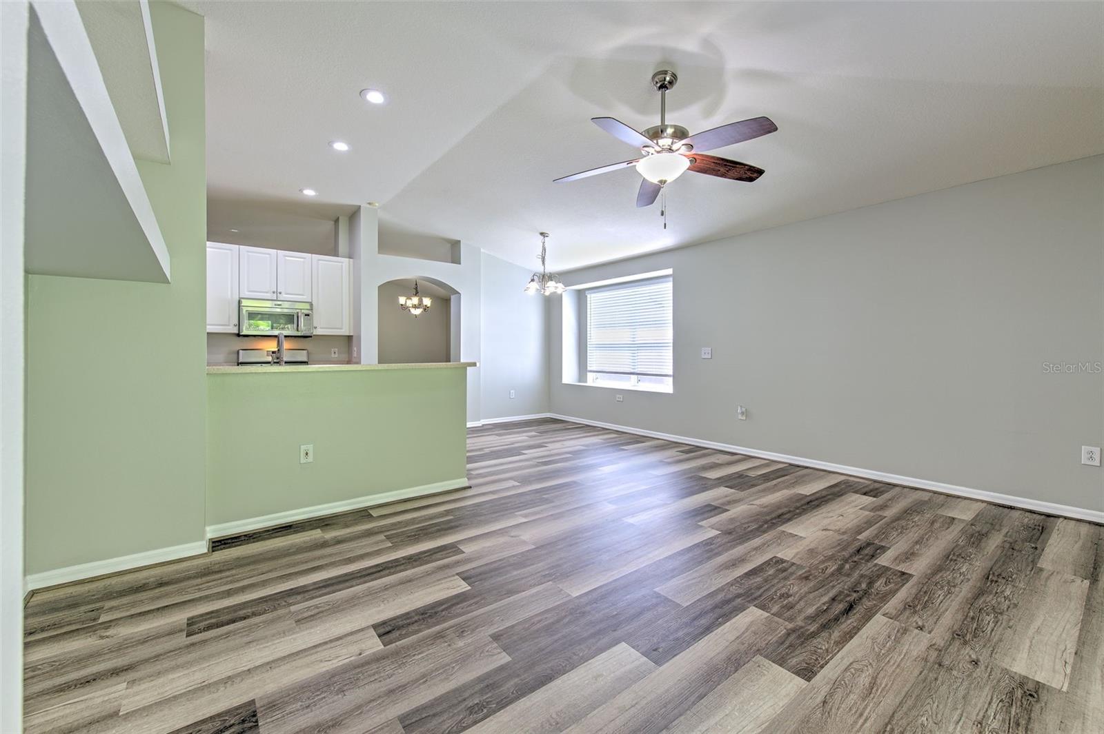 Family Room Dining Kitchen