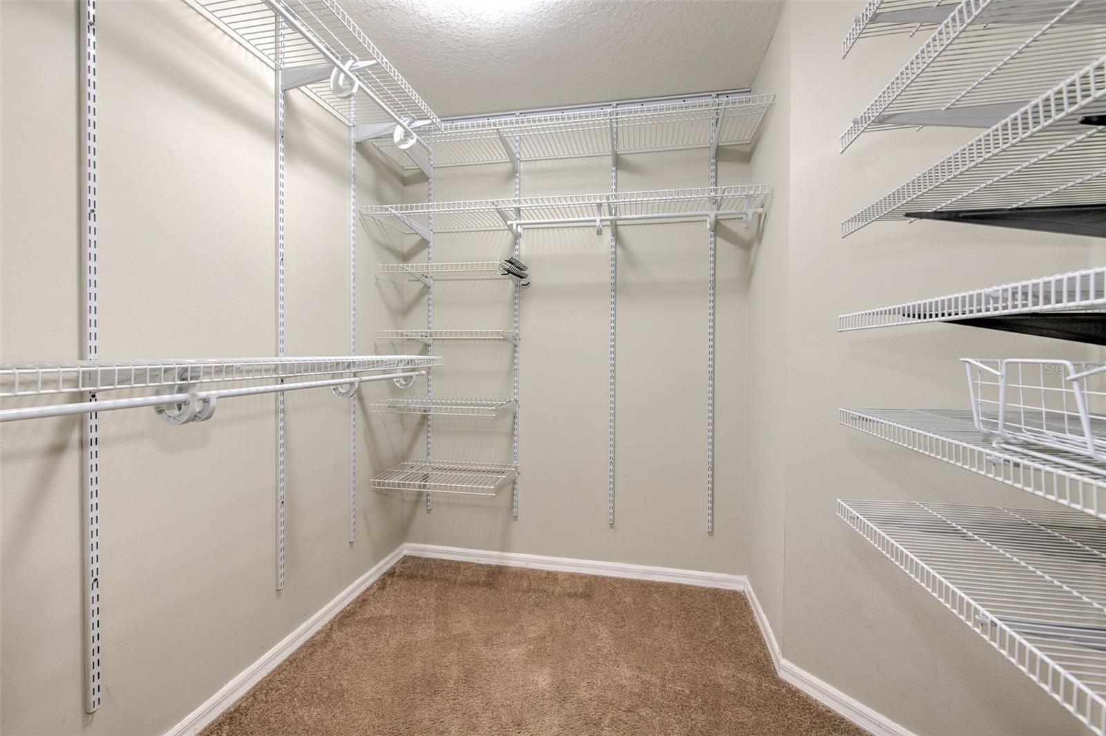 Primary Walk-in Closet