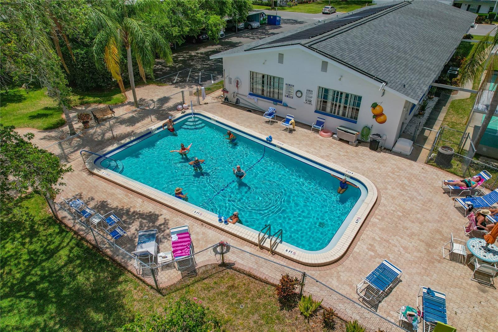 Community Pool and Clubhouse