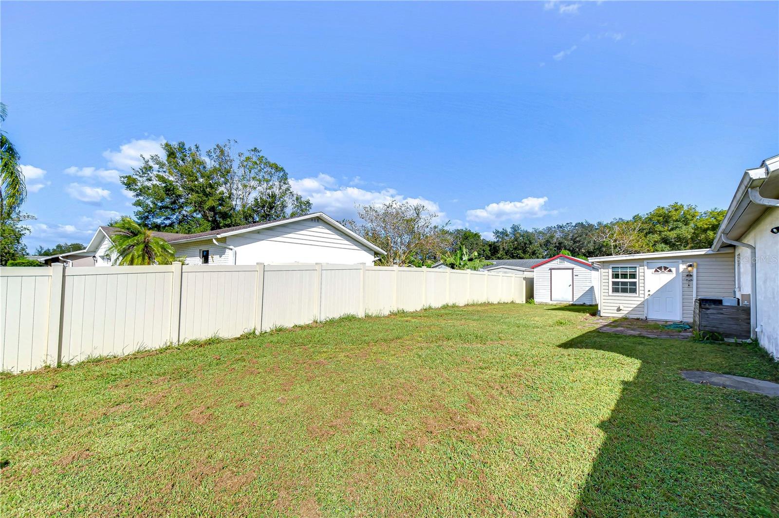 Fully Fenced Backyard