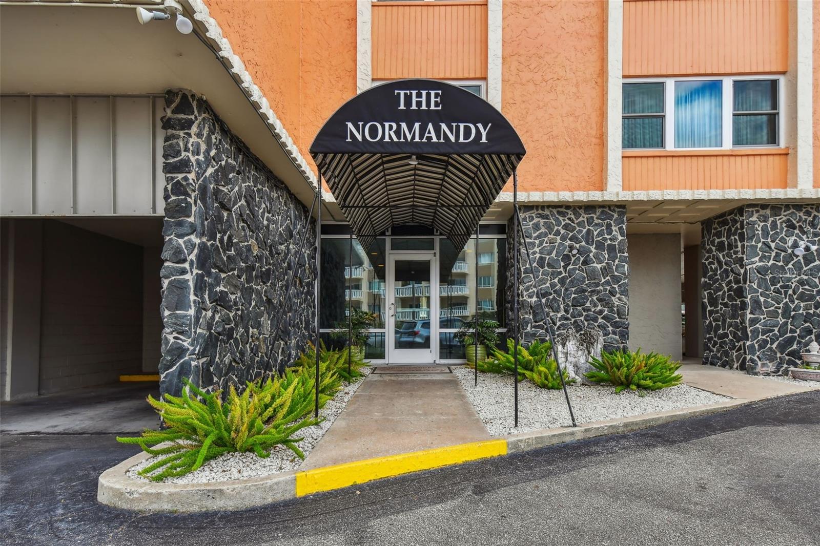 Lobby entrance to the Normandy