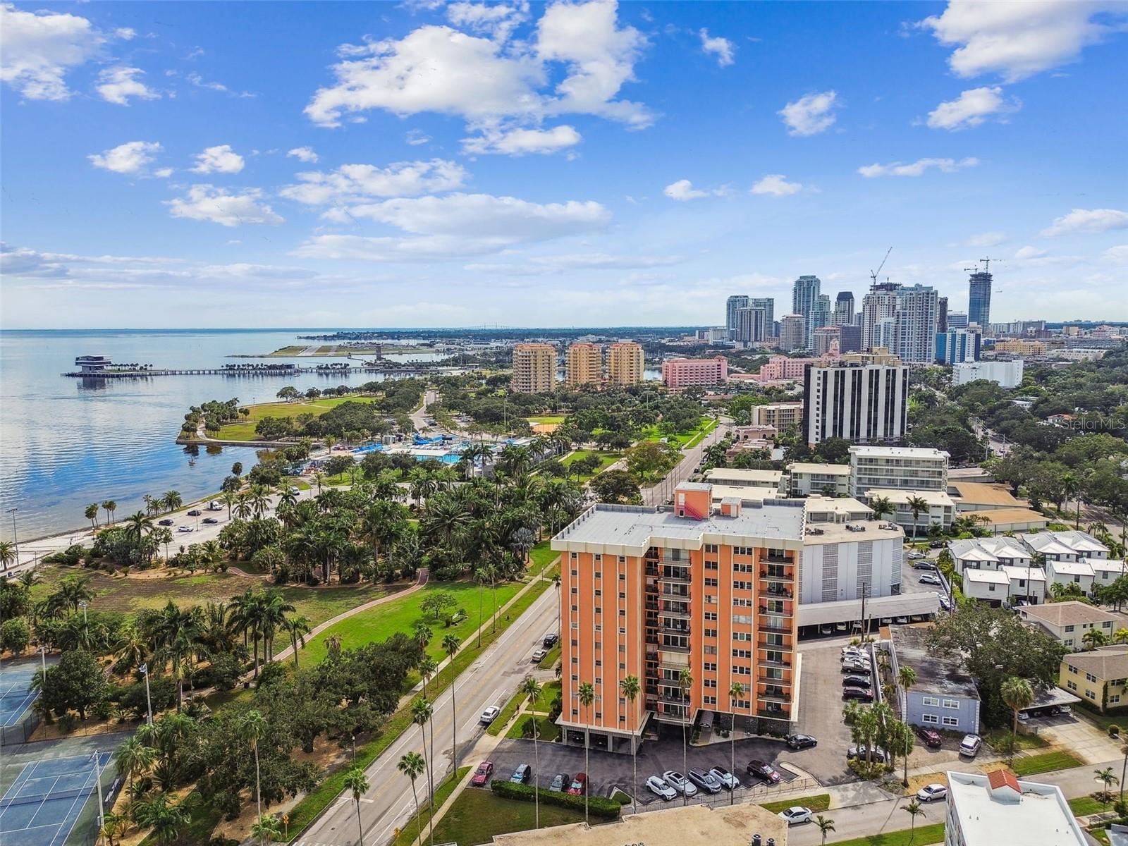 View from North to downtown