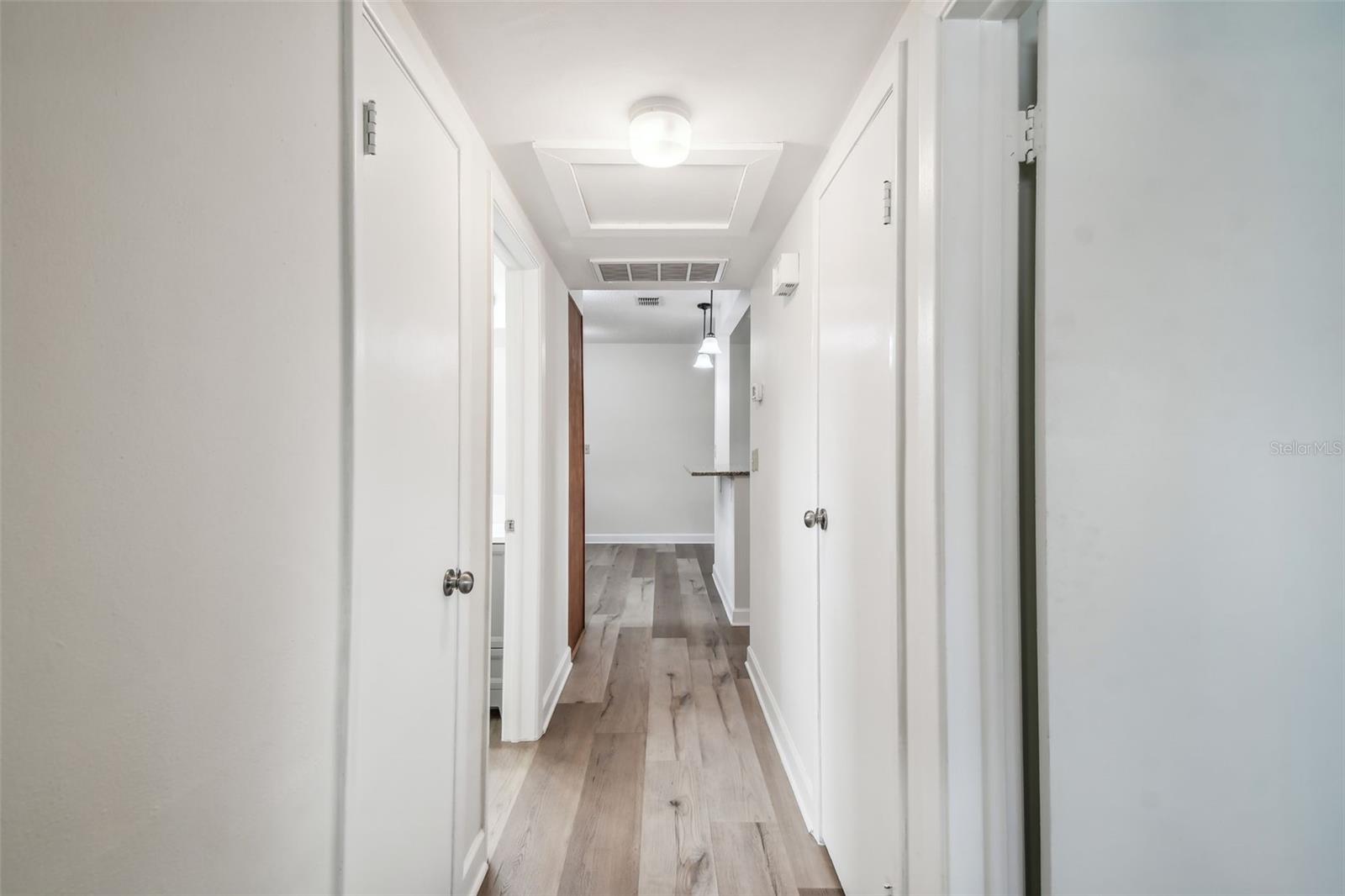 Hallway to Master Bedroom, Bath & Second Bedoom