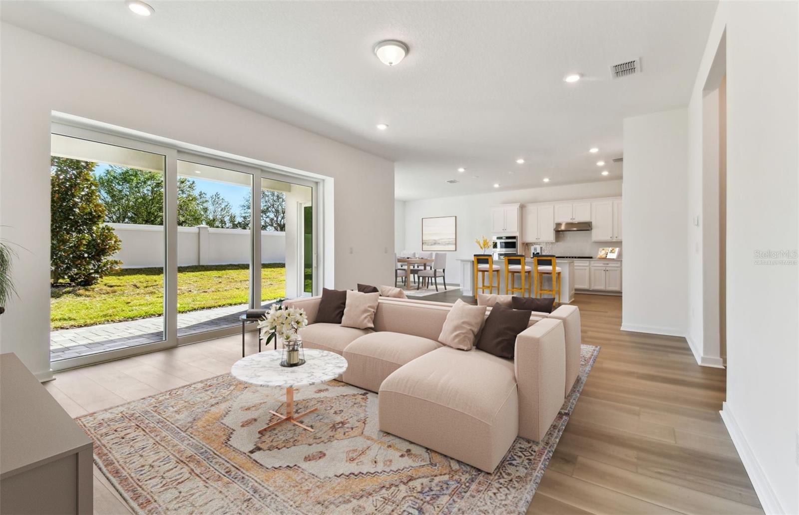 Virtually Staged - Open Concept Home Design