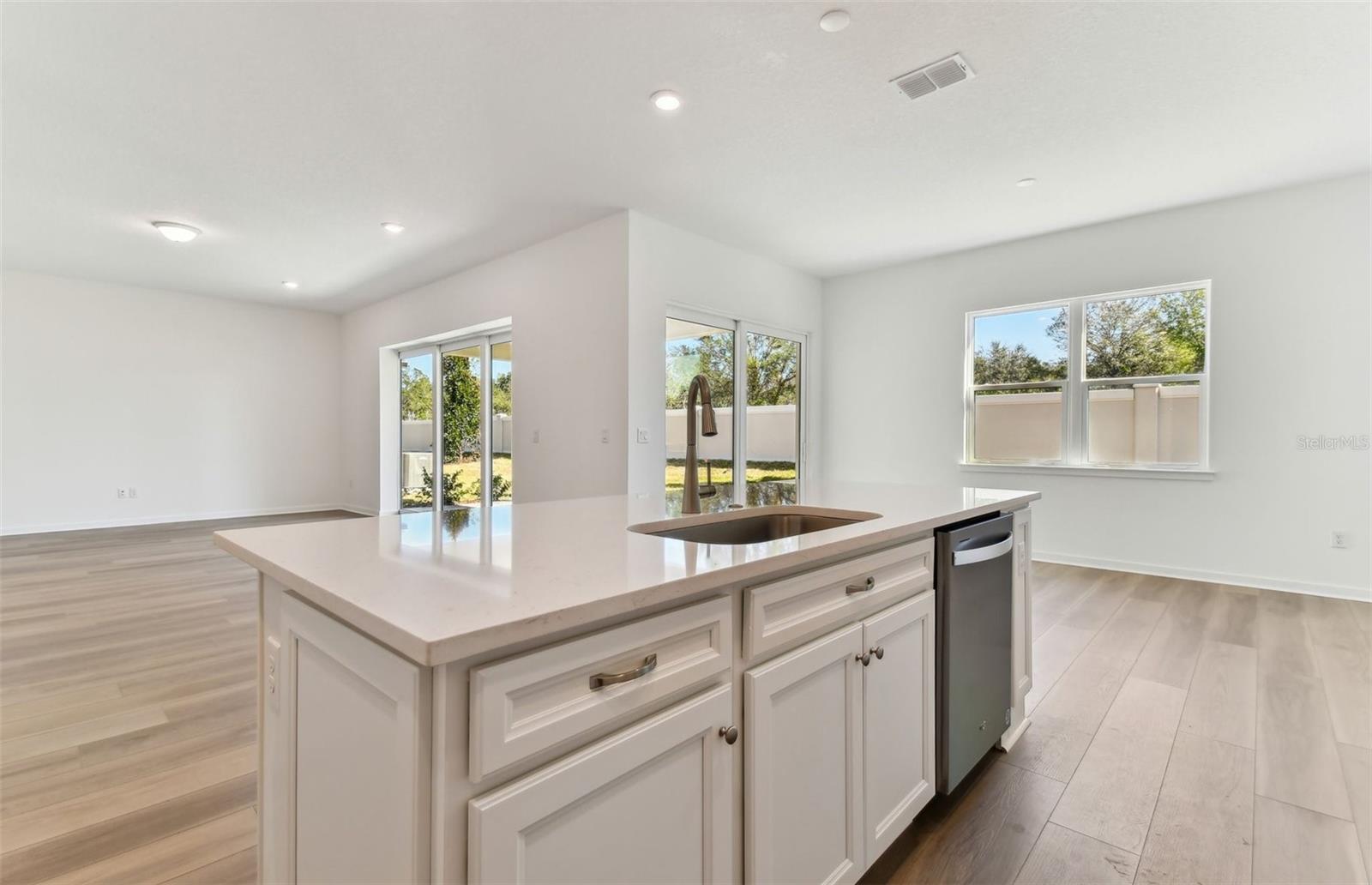 Open Concept Kitchen, Cafe, Gathering Room