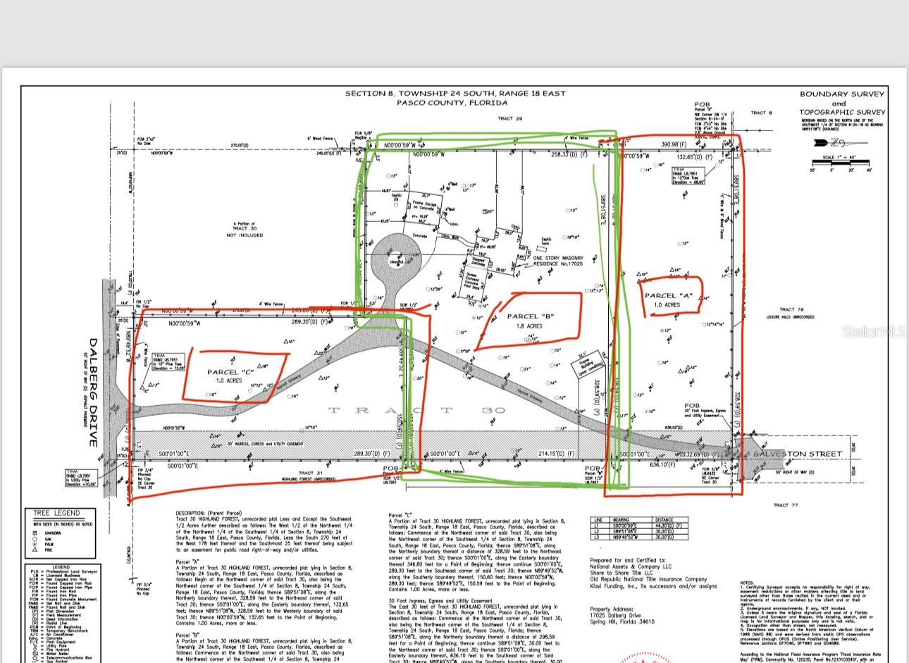 POTENTIAL LOT SPLITTING TO CREATING BUILDABLE PARCELS