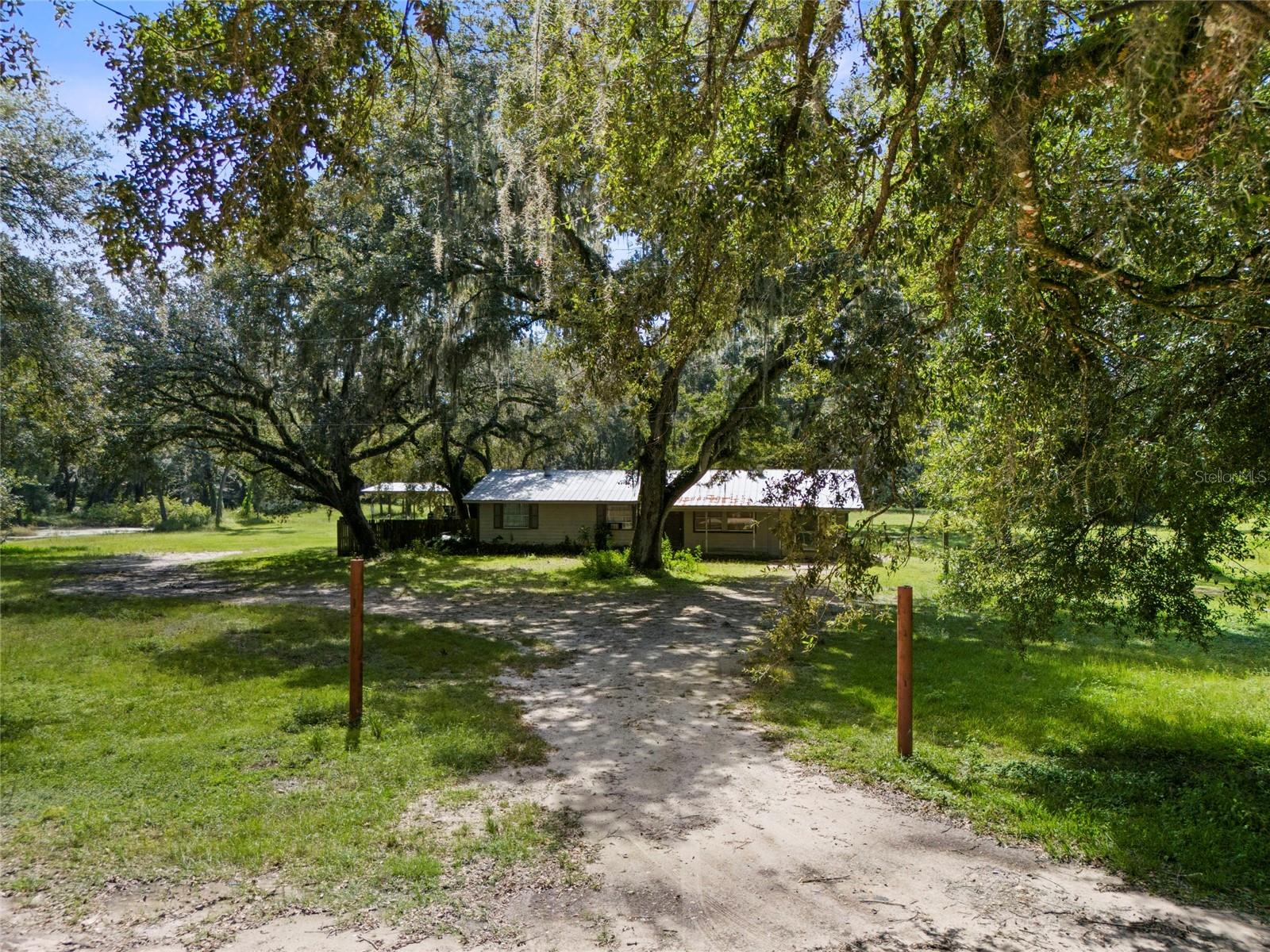 Road leading to house