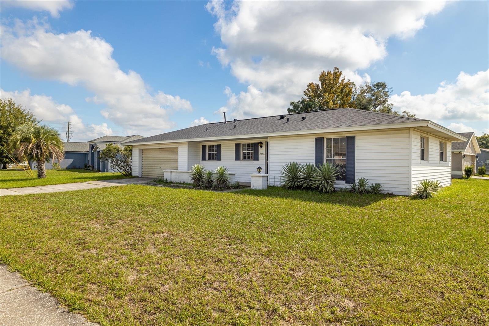 2 Car Garage & Corner Lot