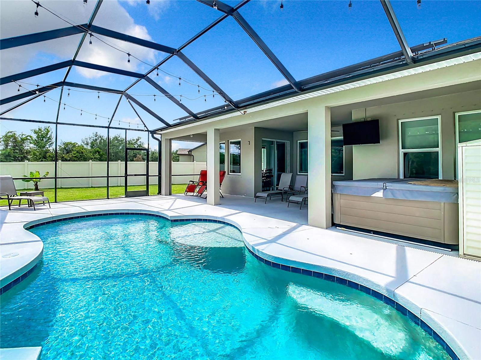 Pool and Hot Tub