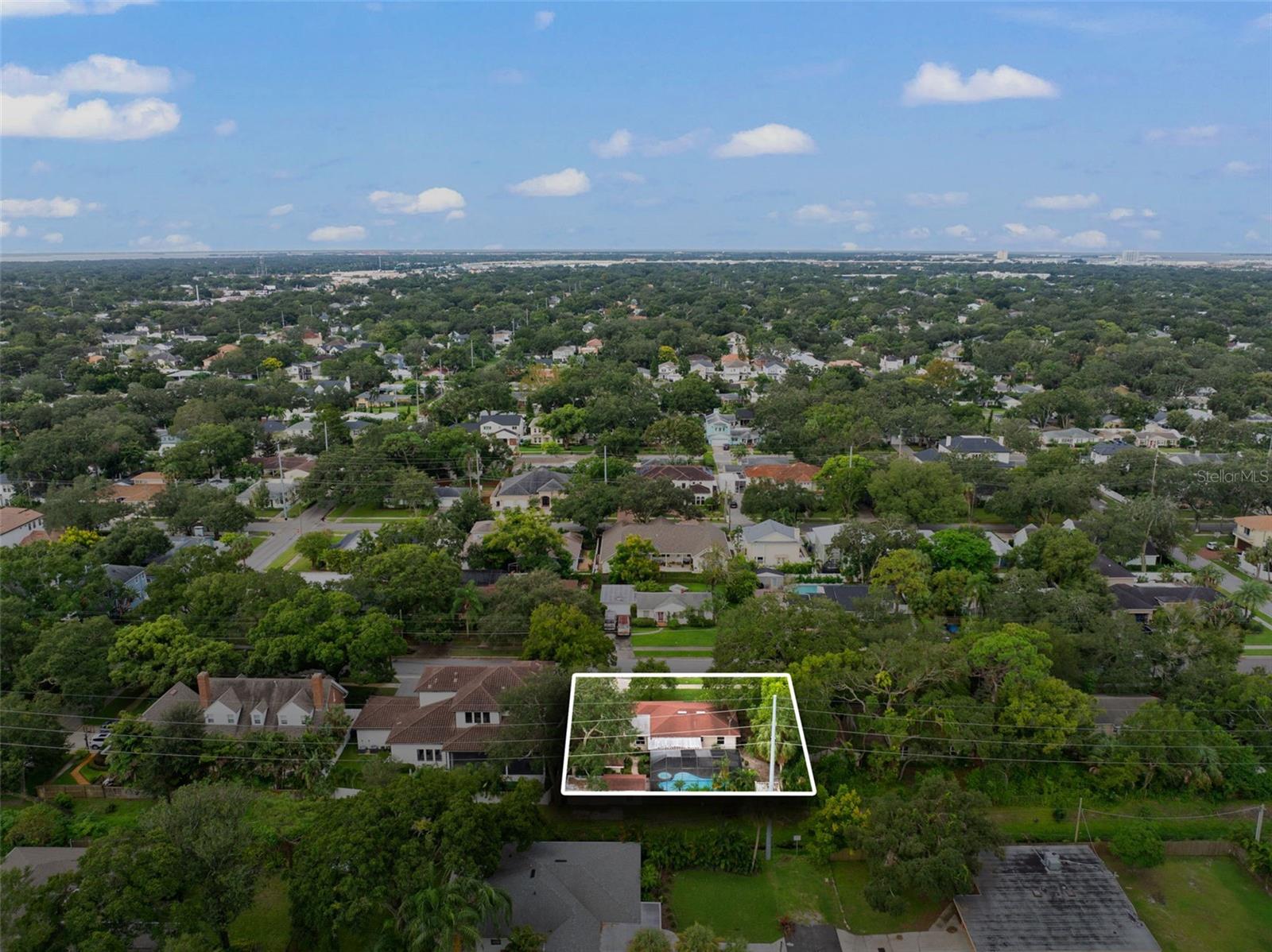 Aerial View of Lot