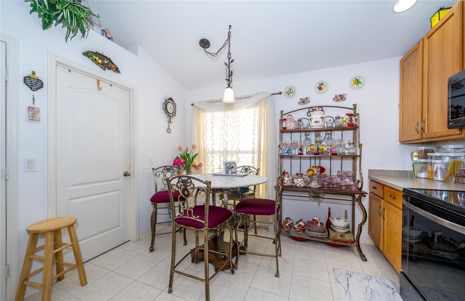 Breakfast Nook in Kitchen