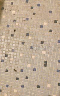 Master bath tile floor