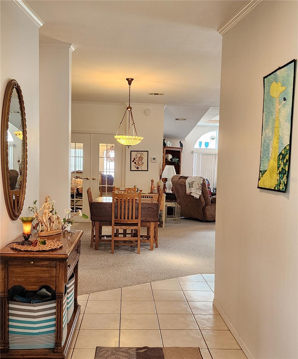 Entry foyer.