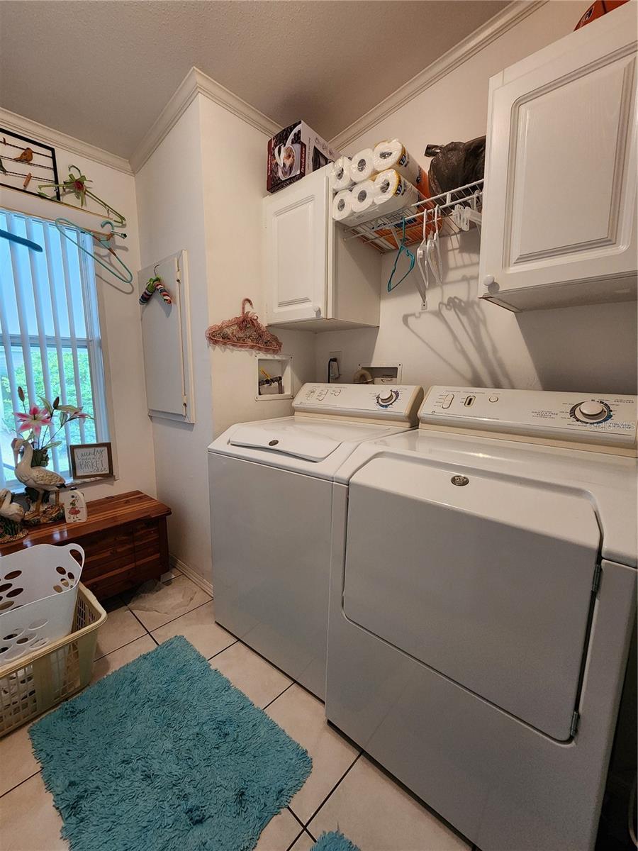 Laundry room.