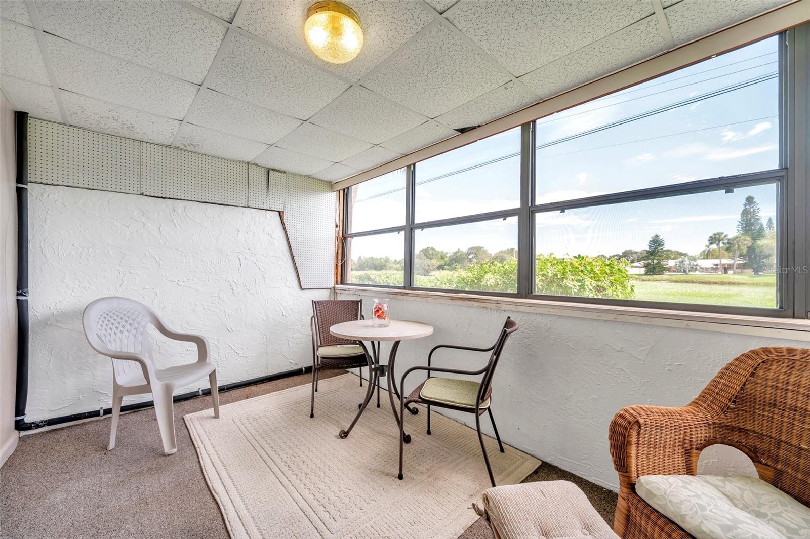 Amazing view from livingroom and enclosed porch