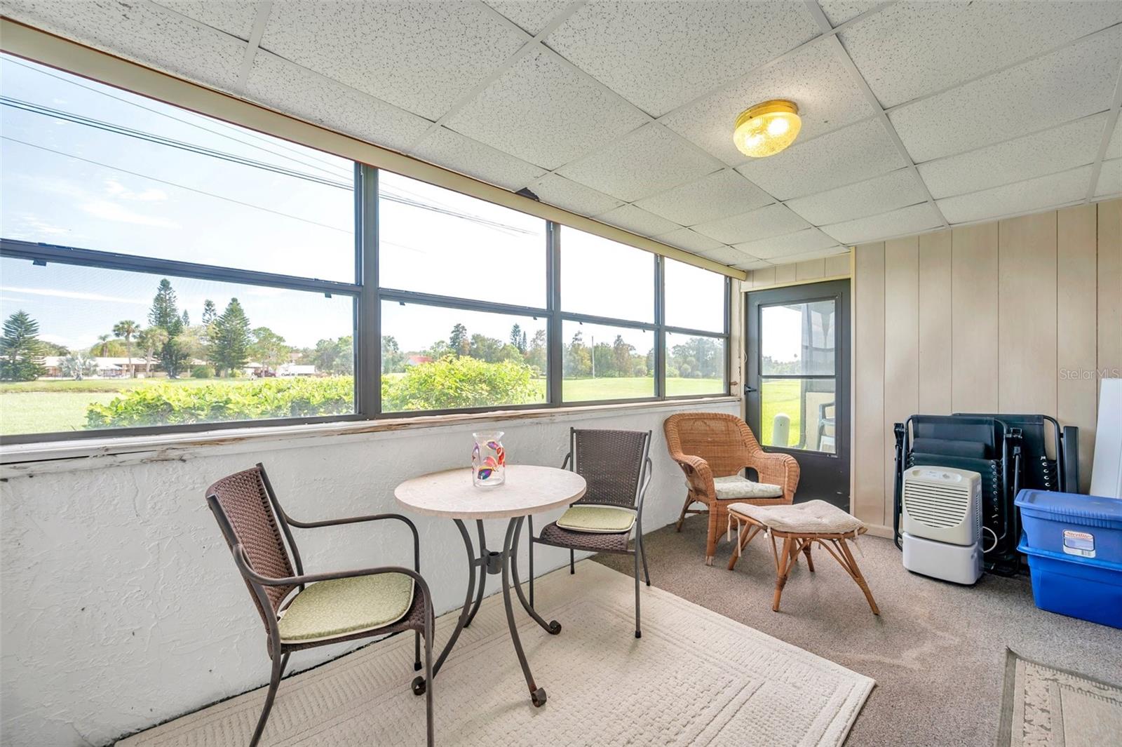 Enclosed porch