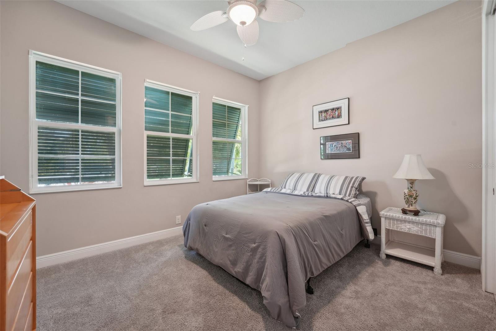 Front guest room with beautiful windows