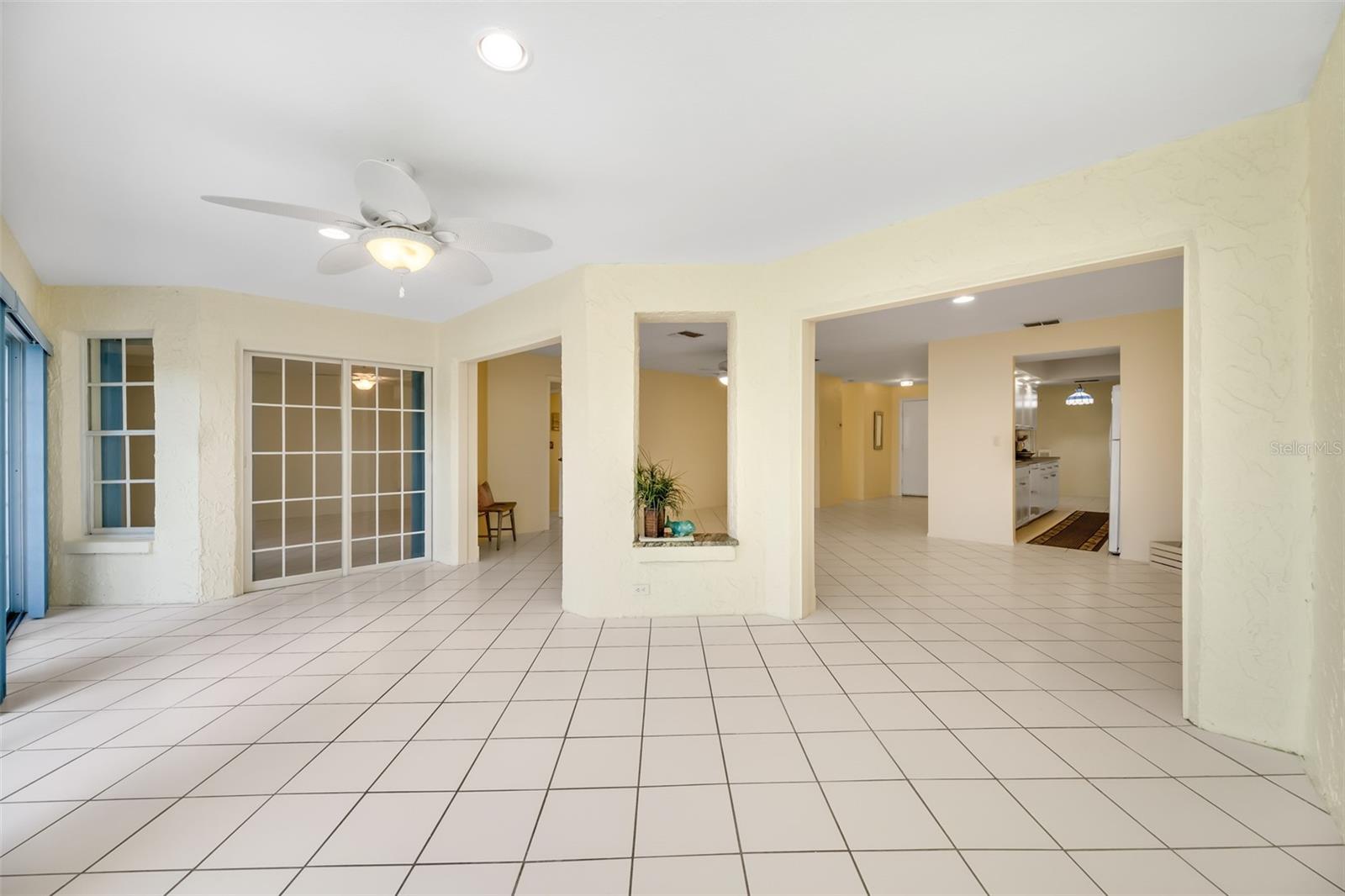 Florida Room with new sliders and GORGEOUS views of the Golf Green