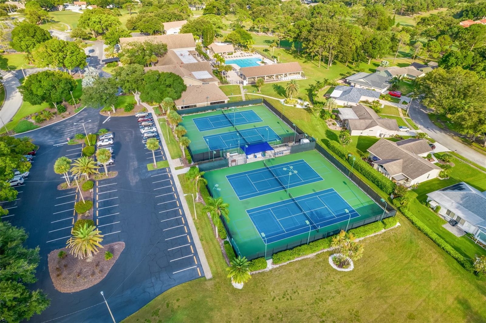 GOLF, tennis, pickleball, volleyball, shuffleboard, swimming are just SOME of the activities offered as part of the HOA.