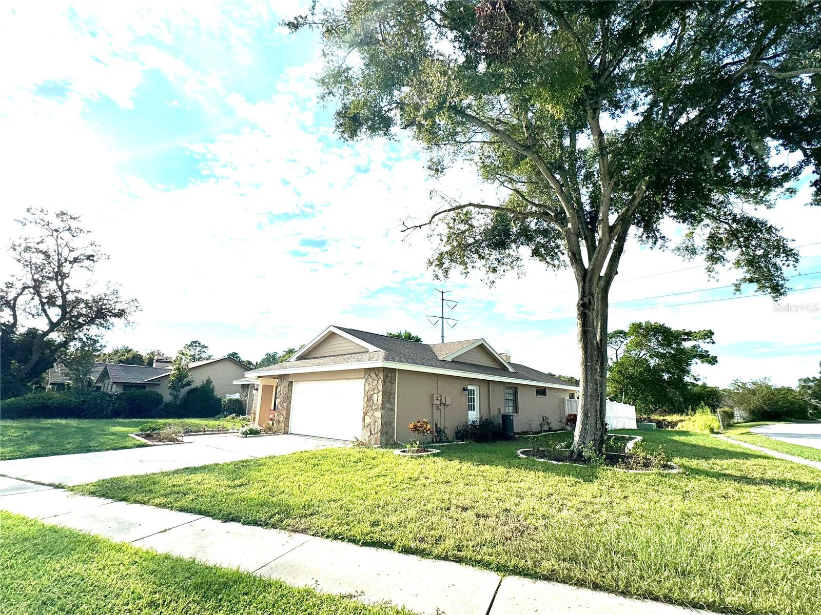 Creekfront home in Gulf Trace subdivision