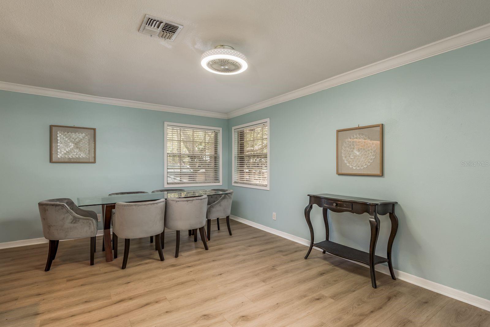 Family Room and Dining Room