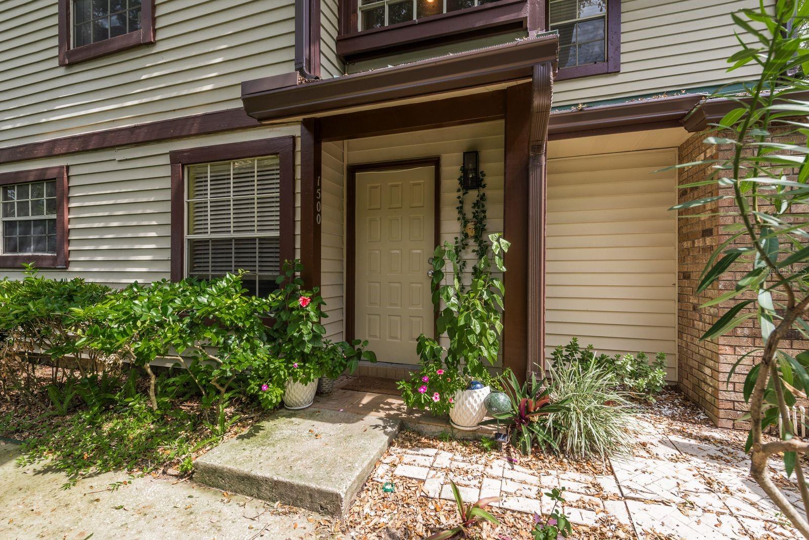 Single Car Attached Garage with interior entry to home.