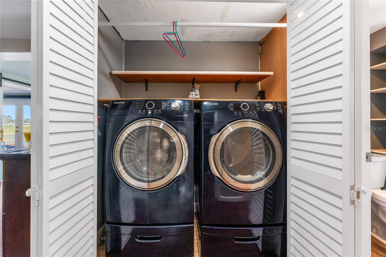 Indoor Laundry Closet!