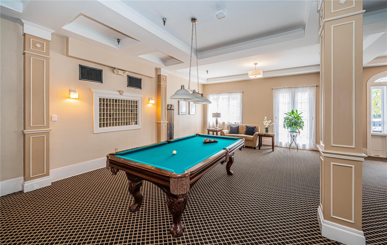 Pool Table in Lobby