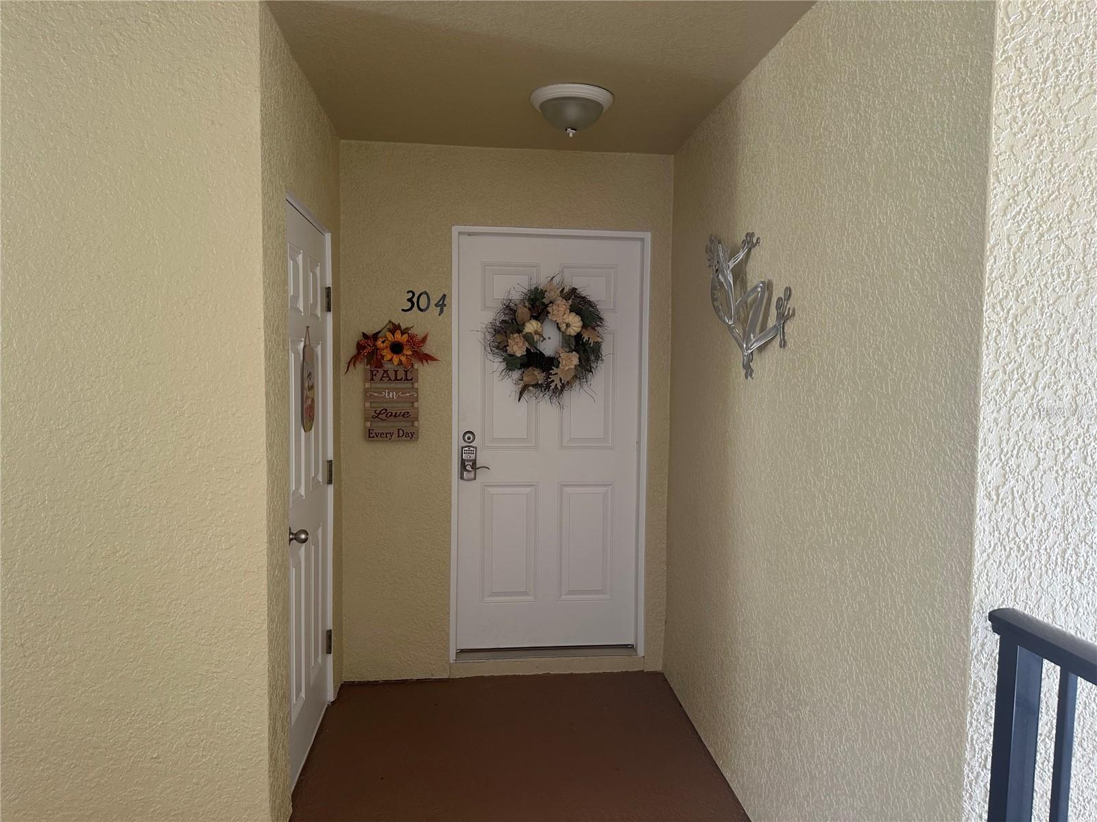 Entry into Condo