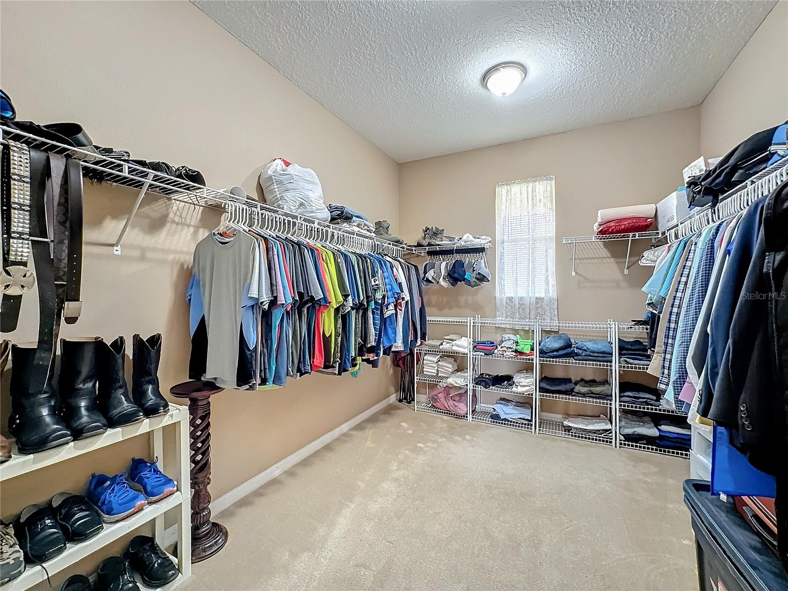 Huge Primary closet