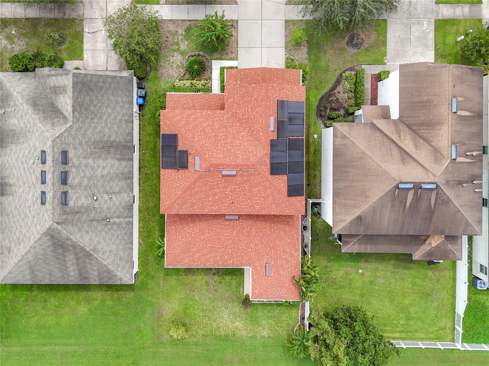 NEW Roof with Solar panels