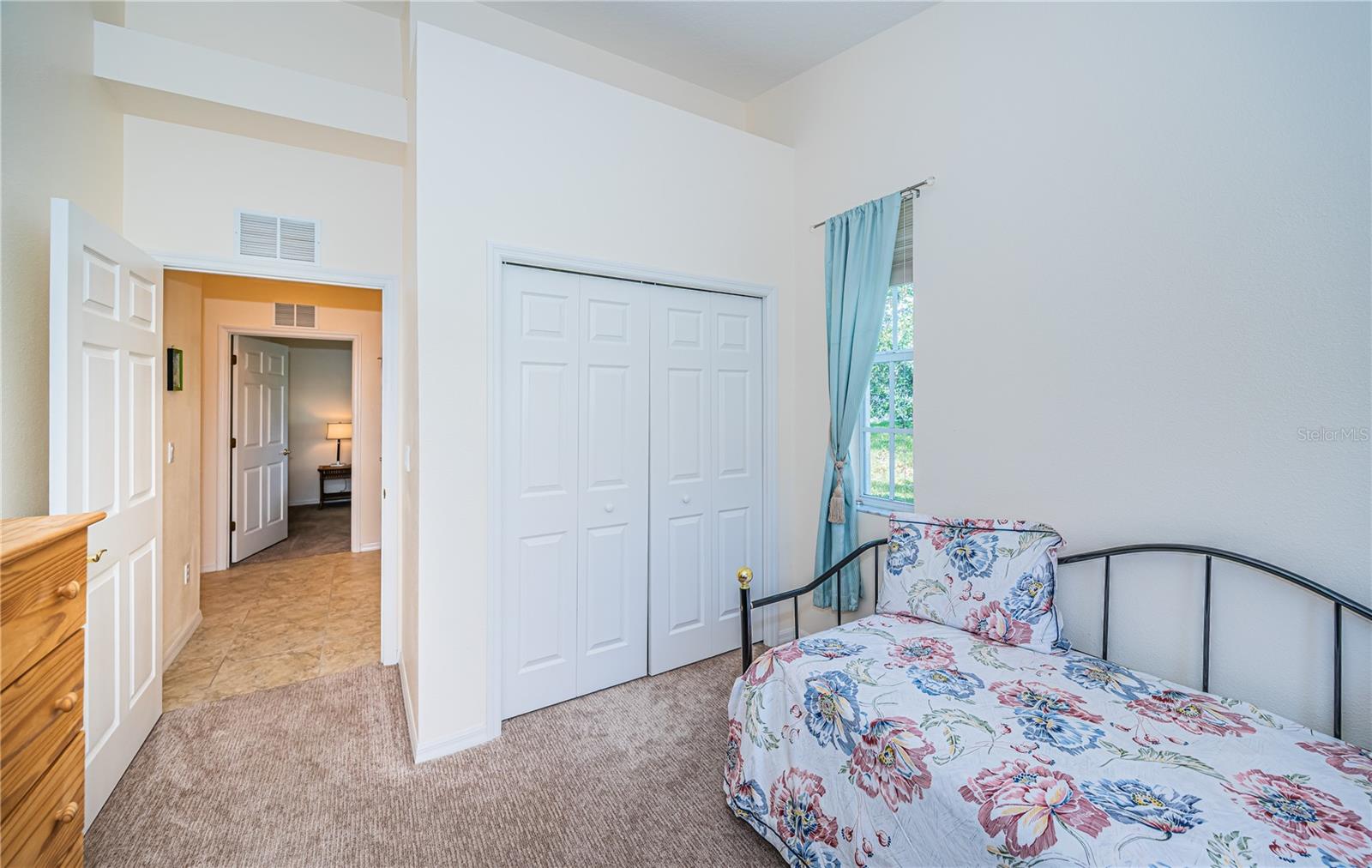 bedroom 2 with built in closet