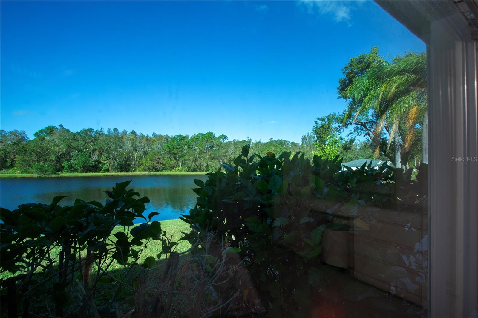 Wake up with pond views from your bedroom