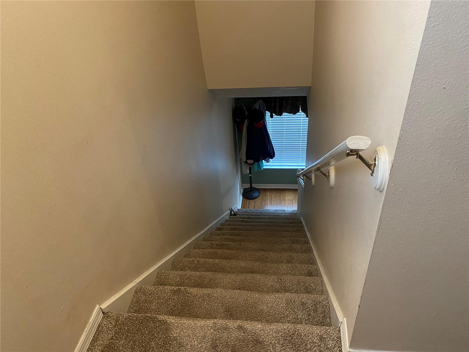 extra wide stairwell