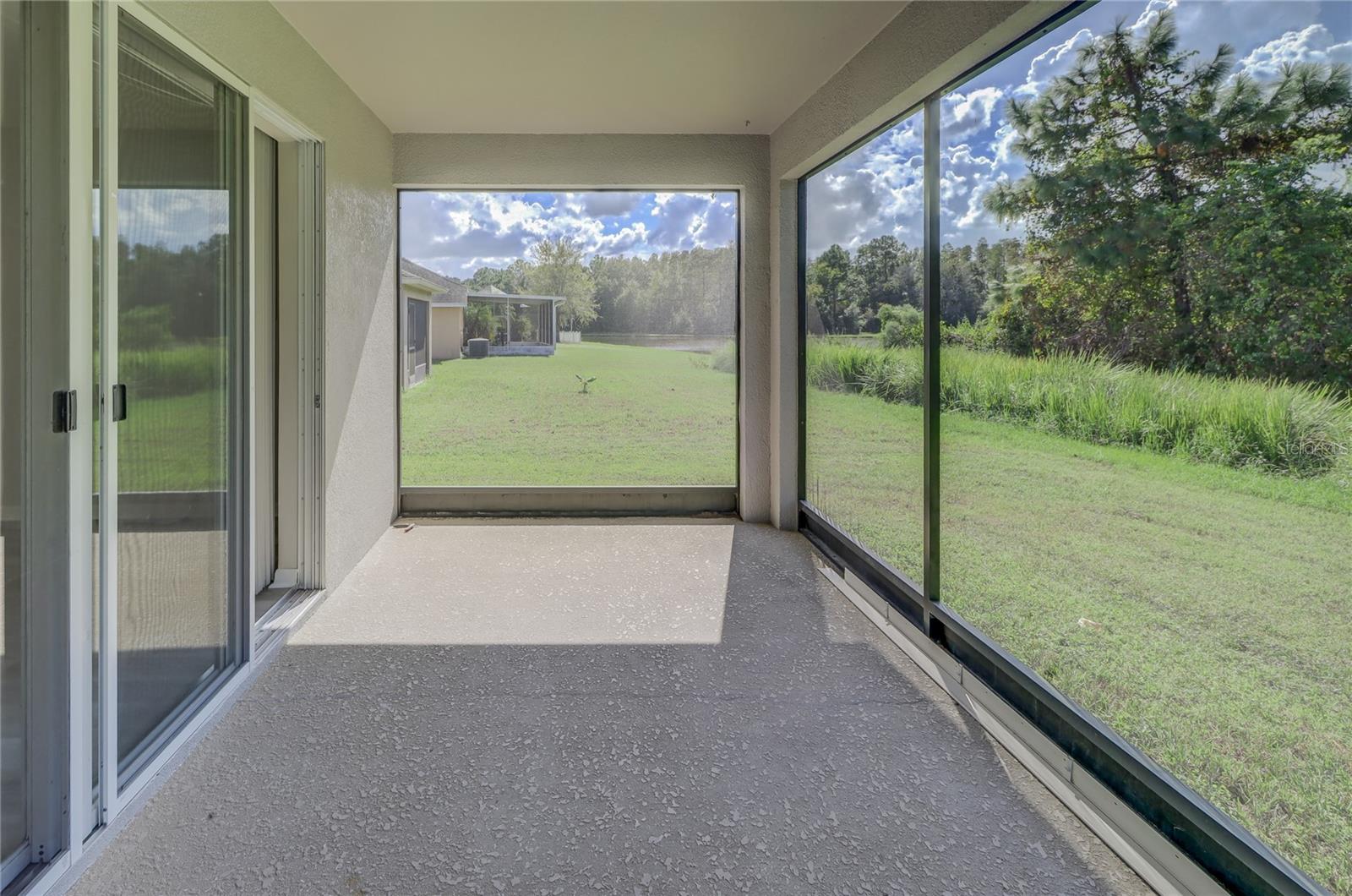 screened patio